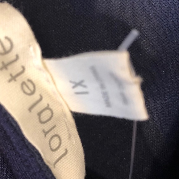 Loralette Navy Blue Flower Dress - Picture 2 of 2